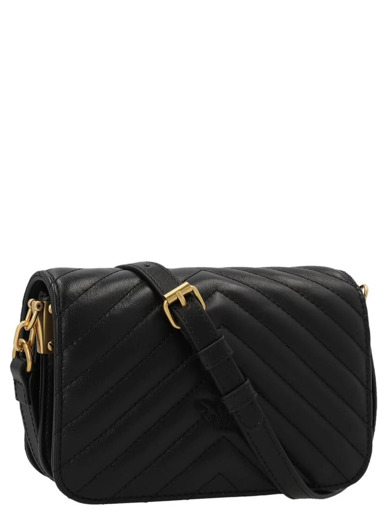 商品PINKO|Pinko love Baby Bell Chevron Shoulder Bag,价格¥2545,第2张图片详细描述