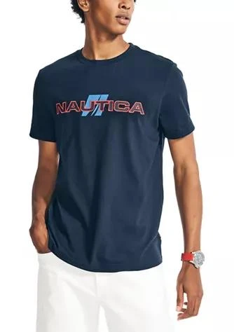 商品Nautica|Sustainably Crafted Logo T Shirt,价格¥84,第1张图片