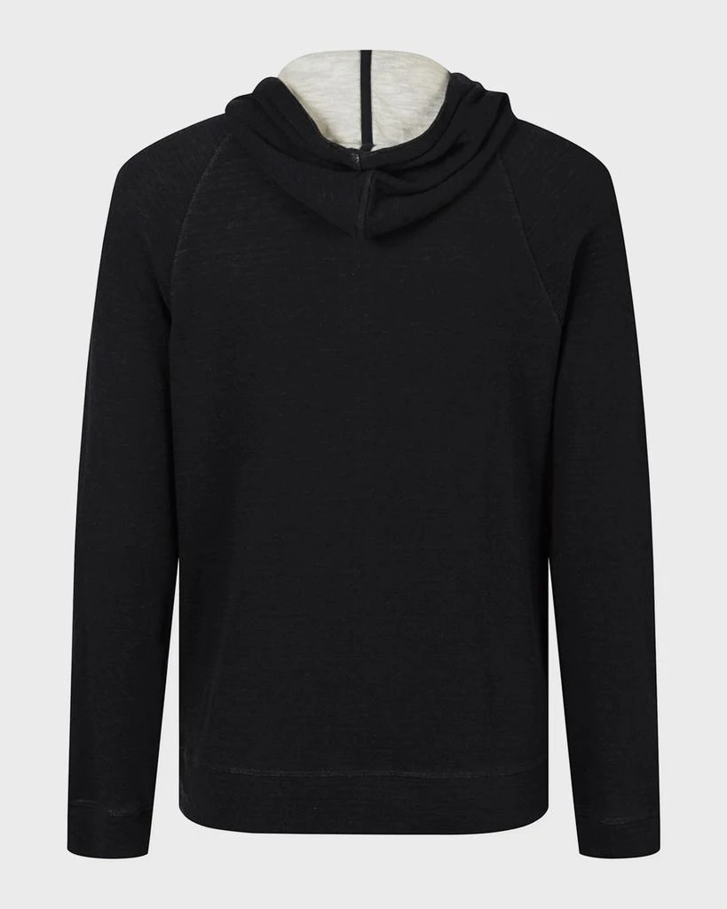 商品John Varvatos|Men's Double-Knit Plaited Hoodie,价格¥1252,第3张图片详细描述