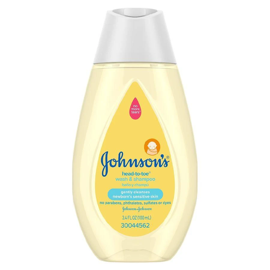 商品Johnson's Baby|Head-To-Toe Gentle Tear-Free Baby Wash & Shampoo,价格¥25,第1张图片