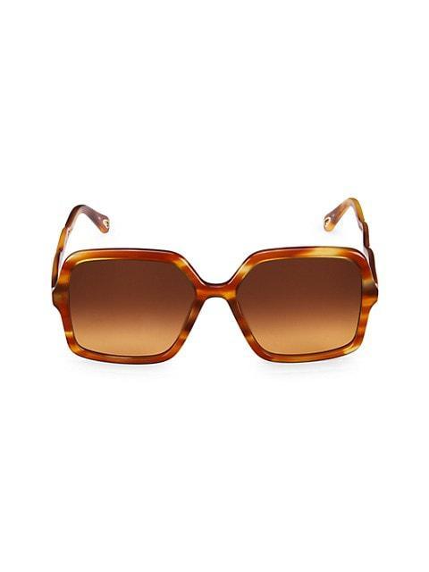 商品Chloé|Zelie 58MM Square Sunglasses,价格¥2239,第1张图片
