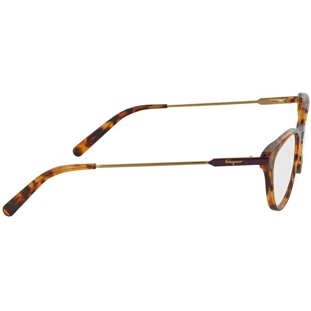 商品Salvatore Ferragamo|Salvatore Ferragamo Women's Eyeglasses - Rust Havana | SALVATORE FERRAGAMO2852 638,价格¥477,第3张图片详细描述