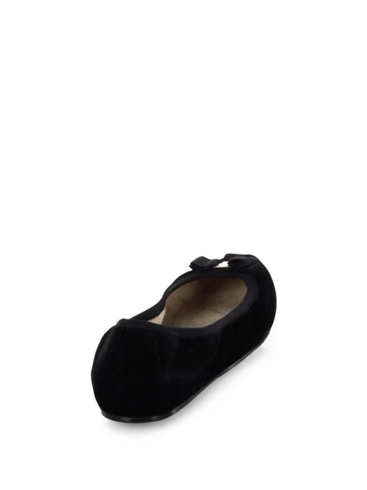 商品Salvatore Ferragamo|My Joy Velvet Ballet Flats,价格¥2700,第2张图片详细描述