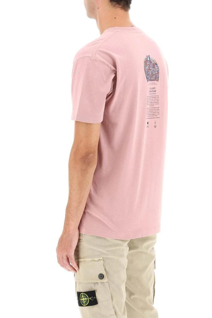 商品Stone Island|'ICE JACKET CAMOUFLAGE' ARCHIVIO T-SHIRT,价格¥661,第4张图片详细描述