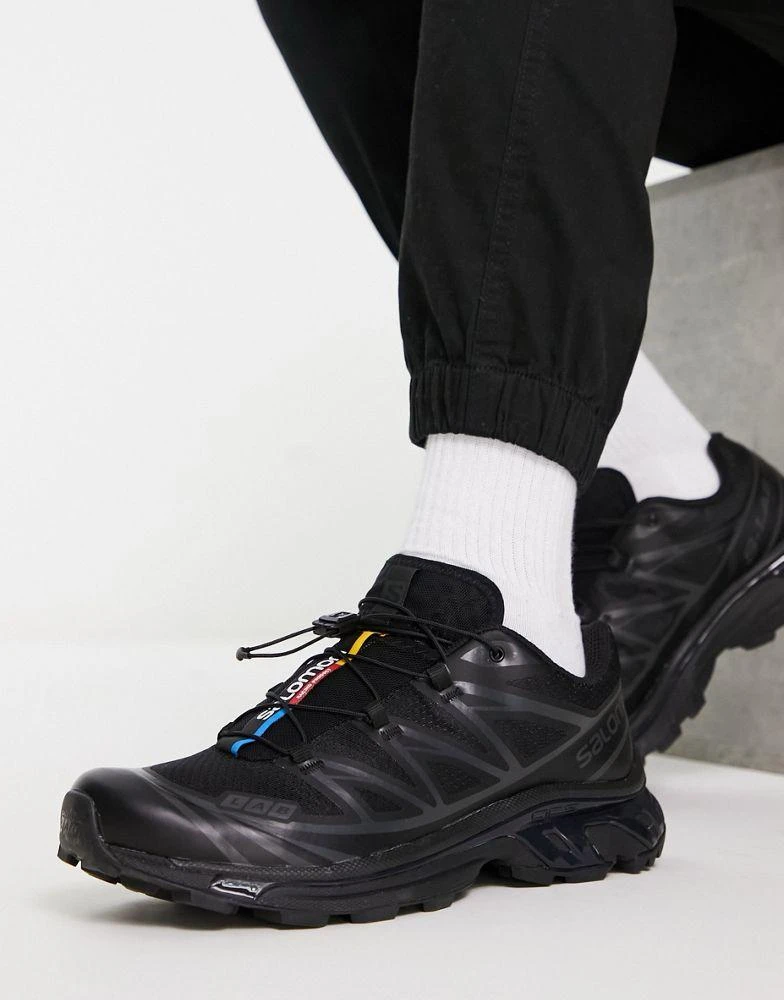 商品Salomon|Salomon XT-6 unisex trainers in black and phantom,价格¥1583,第4张图片详细描述