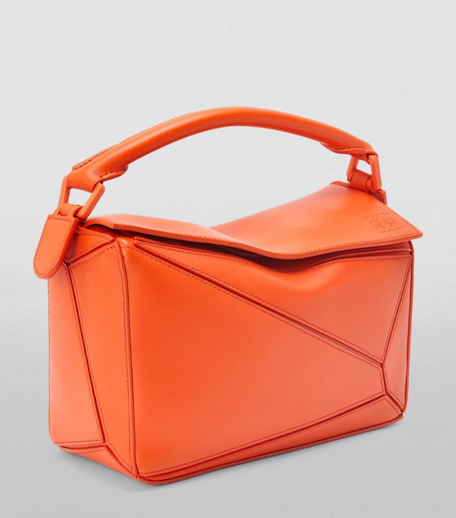 商品Loewe|Small Leather Puzzle Top-Handle Bag,价格¥21561,第7张图片详细描述