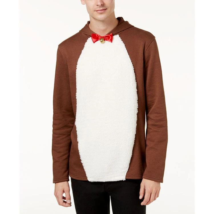 商品American Rag|Men's Reindeer Pullover Hoodie, Created for Macy's,价格¥76,第1张图片