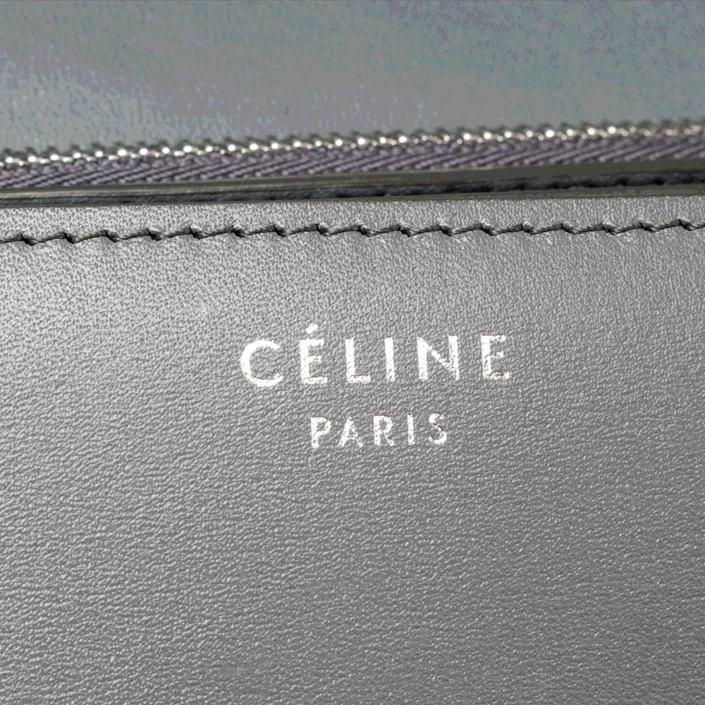 Celine Grey Leather Box Classic Medium Shoulder Bag 商品