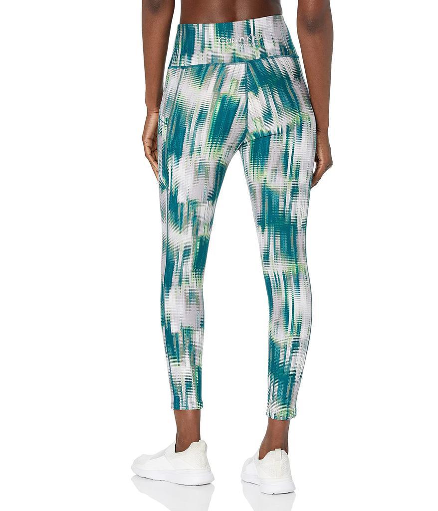 商品Calvin Klein|Performance Women's Print Side Pocket High Waist 7/8 Legging Tight,价格¥268-¥287,第2张图片详细描述