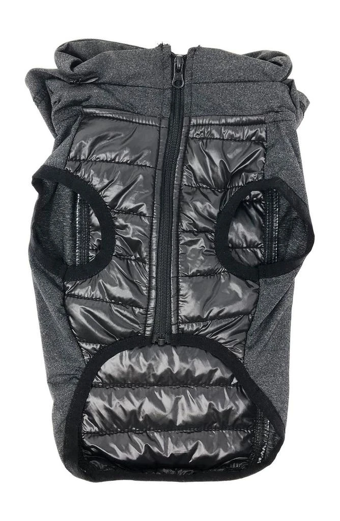 商品PET LIFE|'Apex' Lightweight Hybrid 4-Season Stretch & Quick-Dry Dog Coat w/ Pop out Hood - Medium,价格¥351,第3张图片详细描述