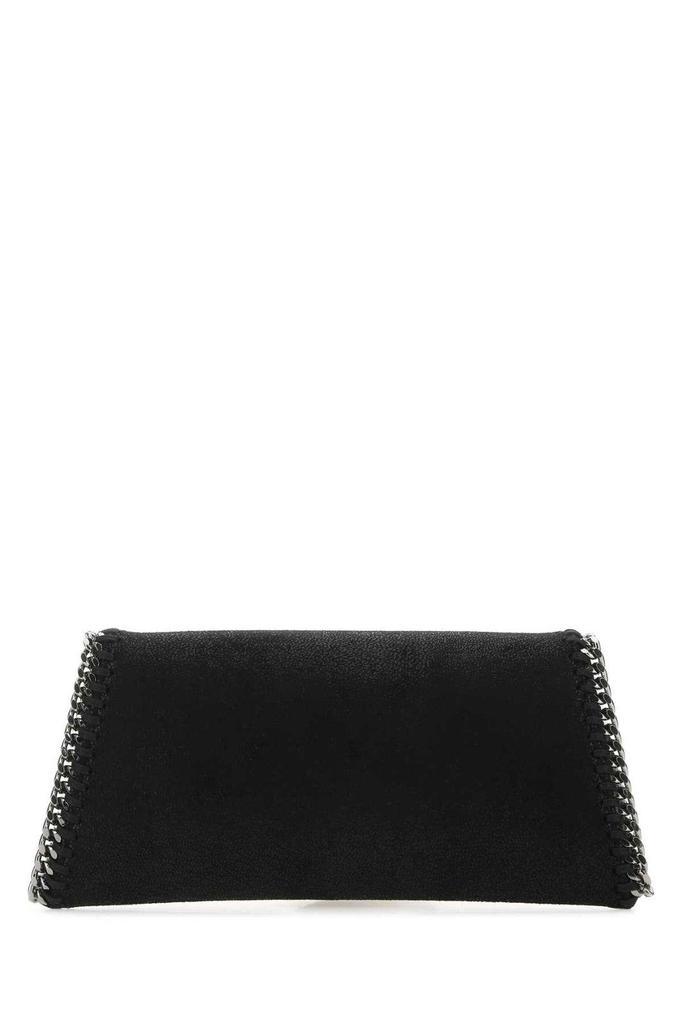 商品Stella McCartney|Stella McCartney Falabella Logo Charm Clutch Bag,价格¥3996,第4张图片详细描述