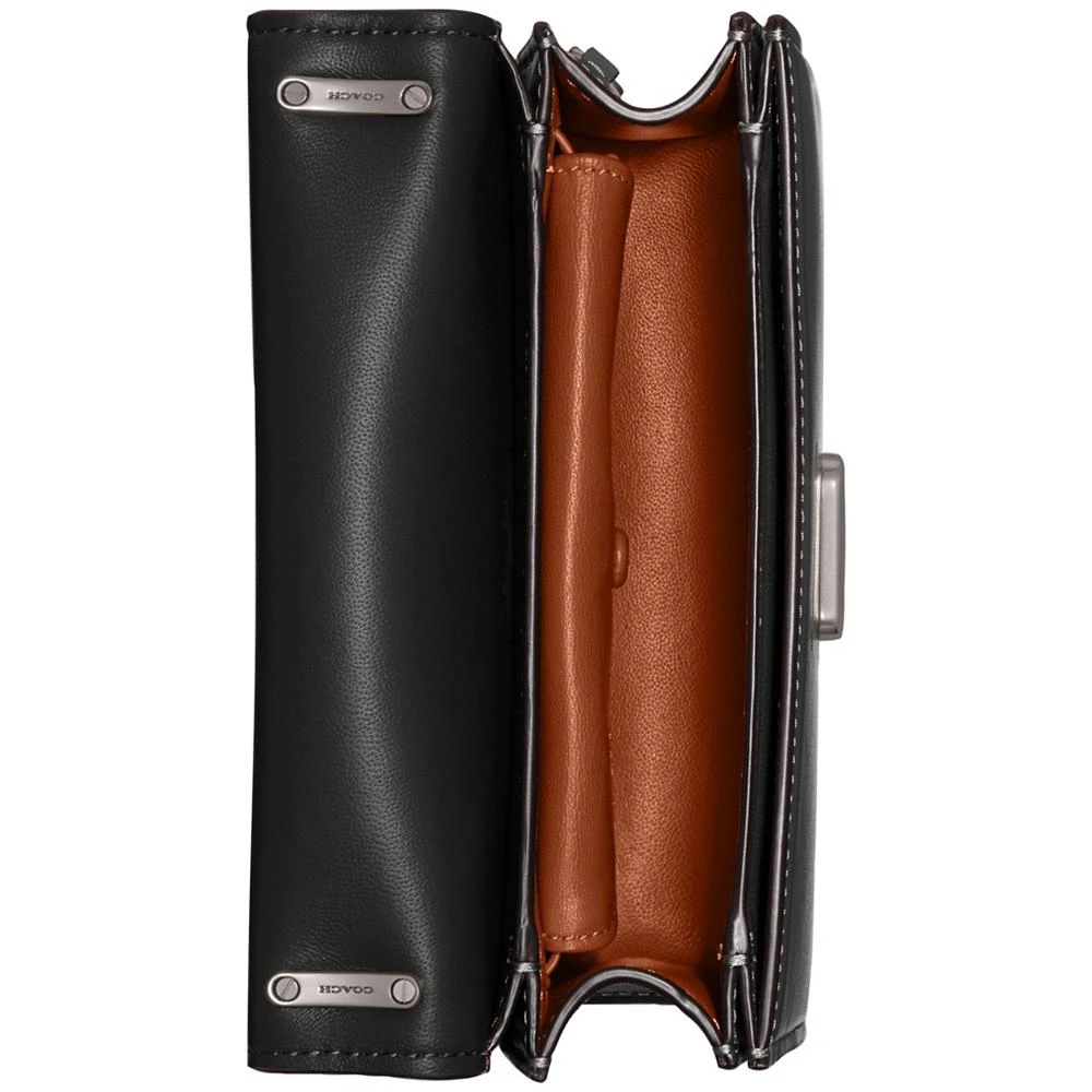 商品Coach|Luxe Refined Calf Leather Bandit Crossbody Bag,价格¥2558,第4张图片详细描述