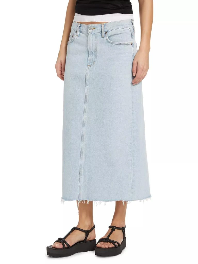 商品AGOLDE|Della Denim Maxi Skirt,价格¥929,第4张图片详细描述