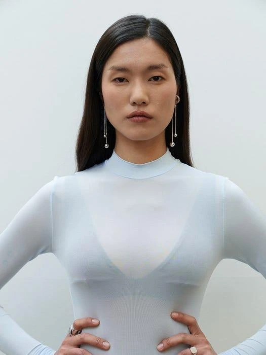商品HYEON.K|Crystal Fringe 2 Earring,价格¥1851,第2张图片详细描述