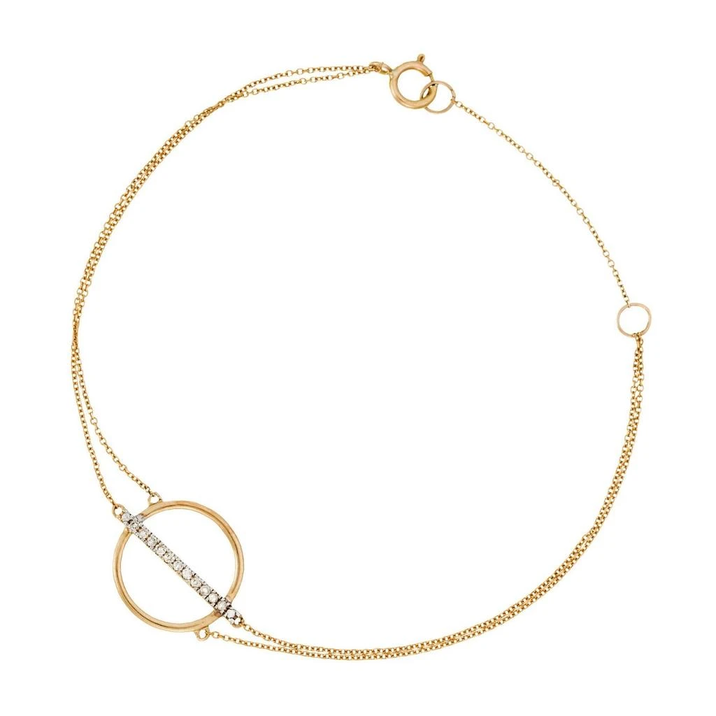 商品预计3周后发货 Diamond & Co|Bracelet "Ofaty" D 0,083/15 - Or Jaune 375/1000,价格¥1360,第2张图片详细描述