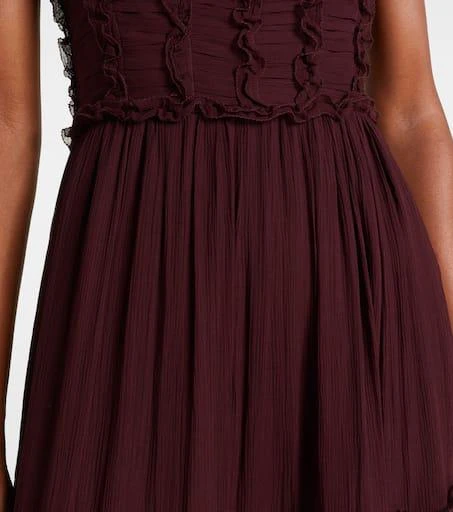 商品Ulla Johnson|Talitha ruffled silk chiffon midi dress,价格¥16501,第5张图片详细描述