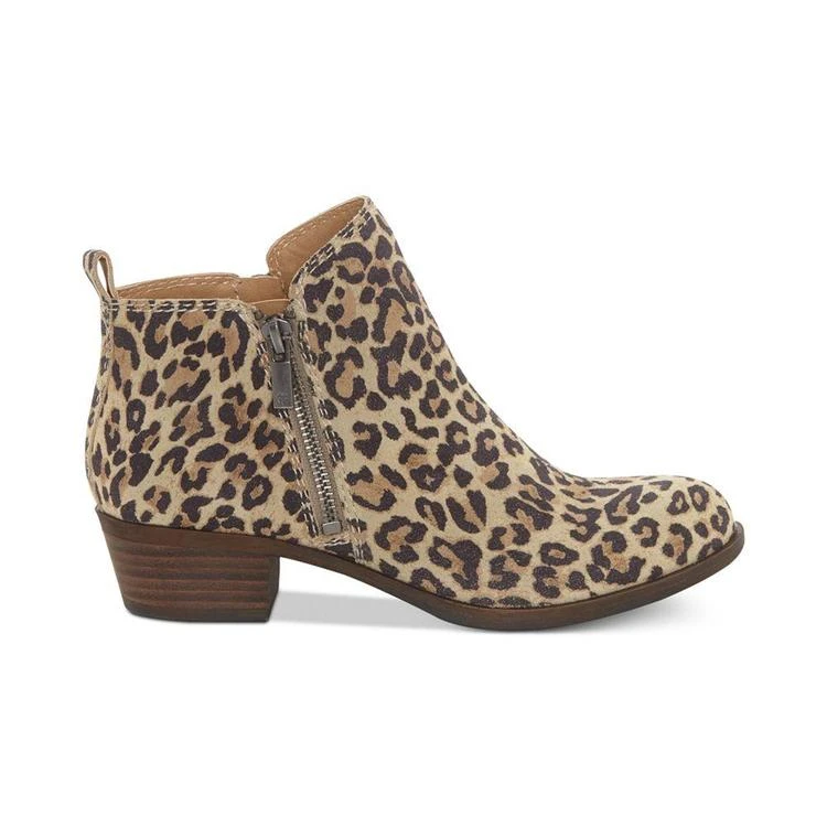 商品Lucky Brand|Women's Basel Leopard Print Booties, Created For Macy's,价格¥966,第2张图片详细描述