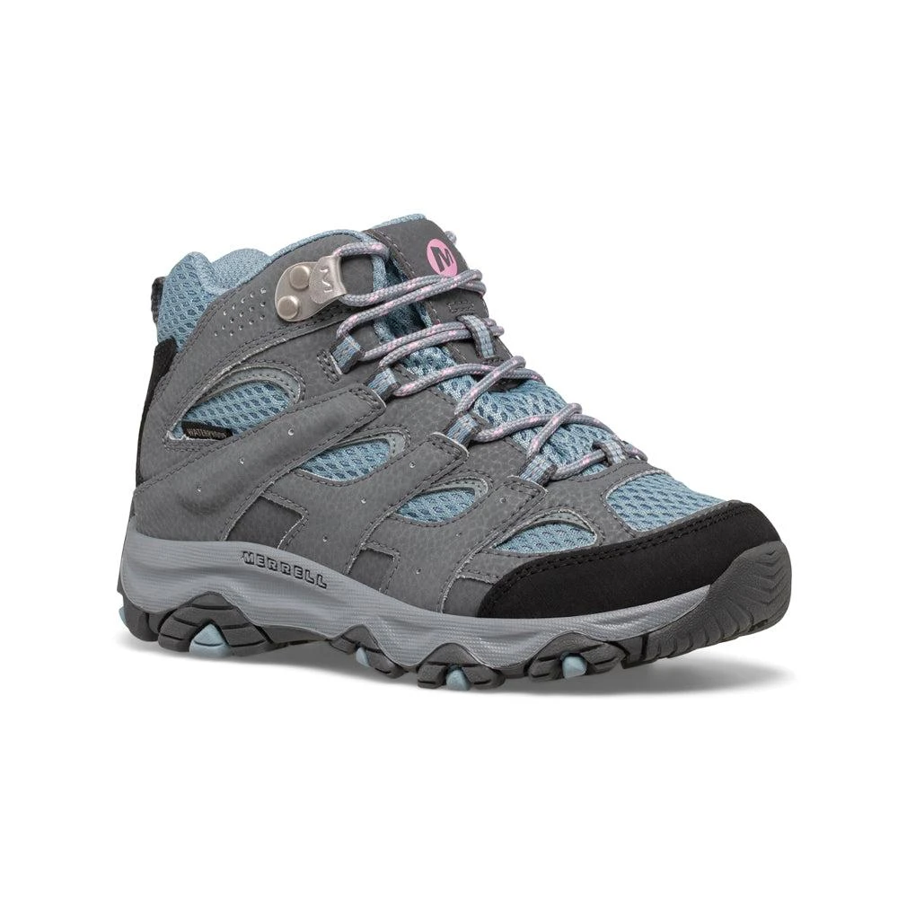 商品Merrell|Moab 3 Mid Waterproof Boots(Little Kid-Big Kid),价格¥345,第2张图片详细描述