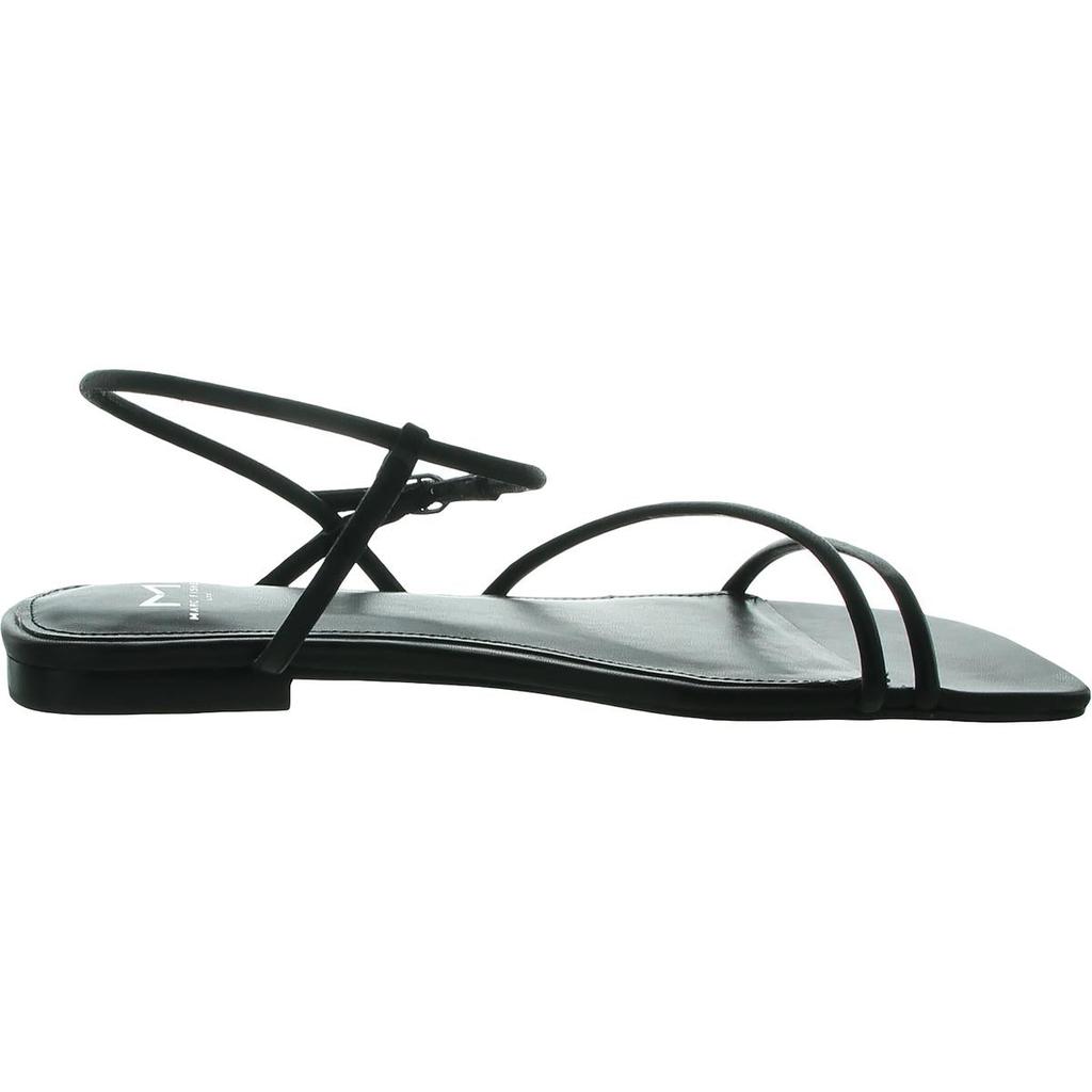 Marc Fisher LTD Womens Marg Leather Slingback Flat Sandals商品第8张图片规格展示