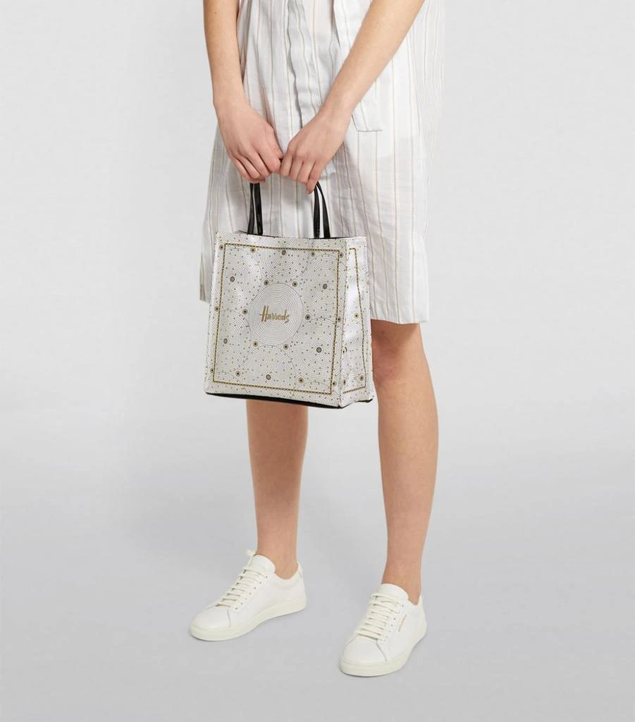 商品Harrods|Small Mosaic Floor Shopper Bag,价格¥326,第5张图片详细描述