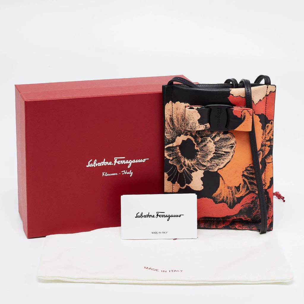 Salvatore Ferragamo Multicolor Leather Vara Bow Smartphone Holder 商品