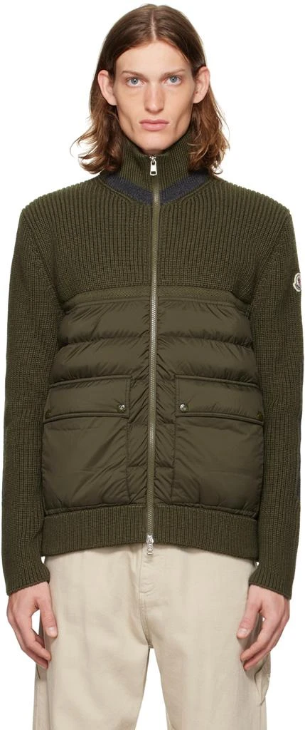 商品Moncler|Green Padded Jacket,价格¥9073,第1张图片