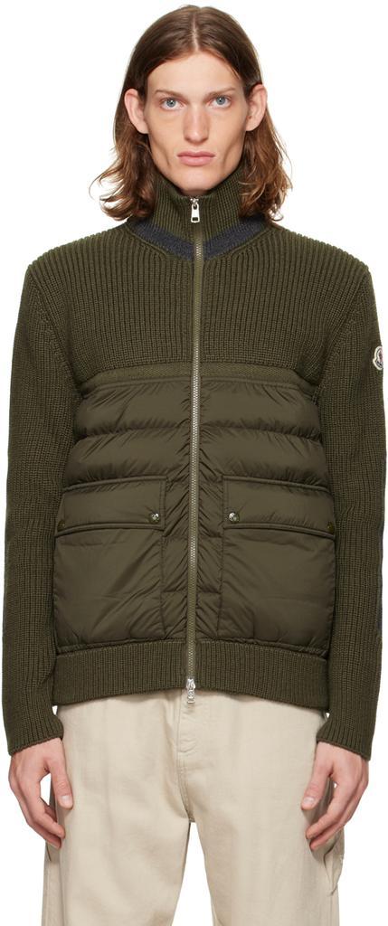 商品Moncler|Green Padded Jacket,价格¥8316,第1张图片