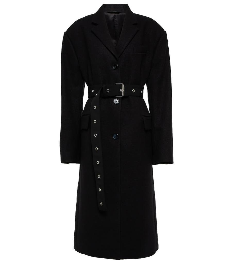 商品Acne Studios|配腰带羊毛大衣,价格¥6103,第1张图片