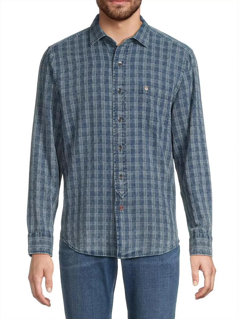 商品Tommy Bahama|Lopez Island Check Shirt,价格¥385,第3张图片详细描述