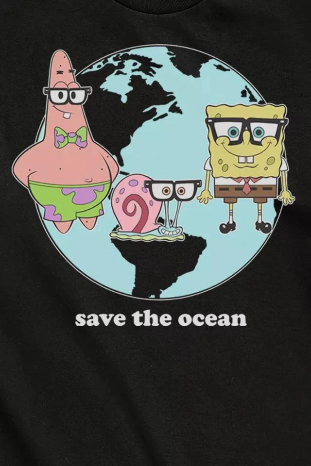 商品Urban Outfitters|SpongeBob SquarePants Save The Ocean Tee,价格¥264,第2张图片详细描述