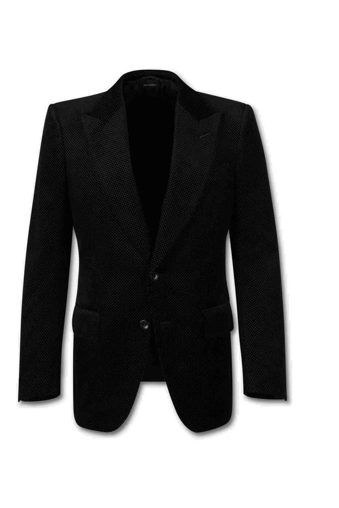 商品Tom Ford|Tom Ford Dylan Single-Breasted Tailored Blazer,价格¥27738,第1张图片