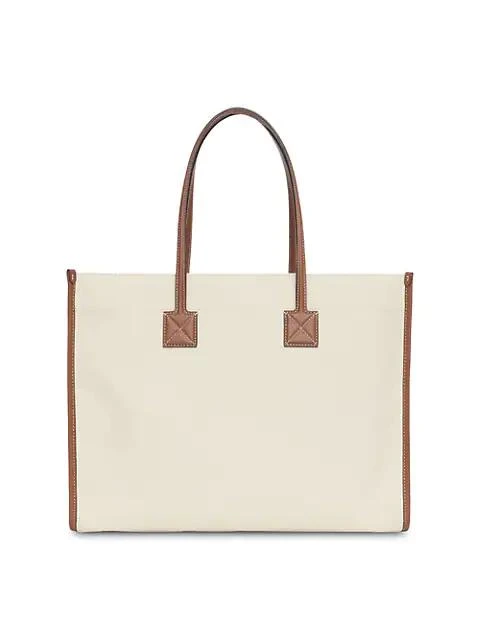 商品Burberry|Medium Horseferry Canvas Tote,价格¥11647,第4张图片详细描述