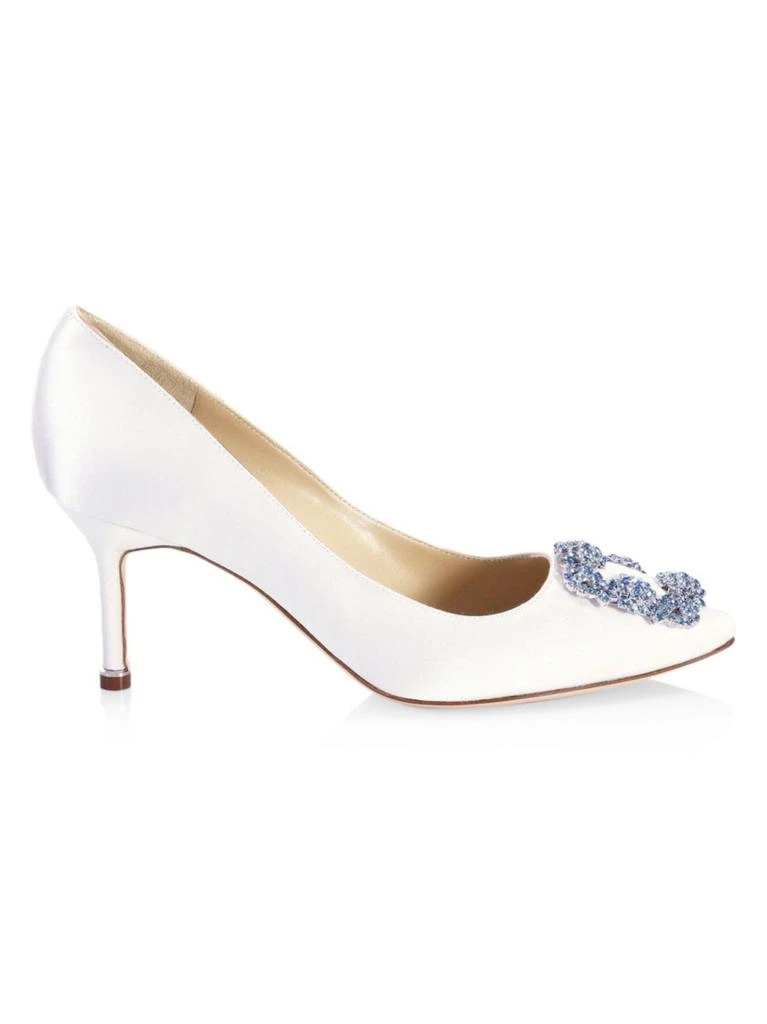 商品Manolo Blahnik|Hangisi Point 高跟鞋,价格¥2978,第1张图片