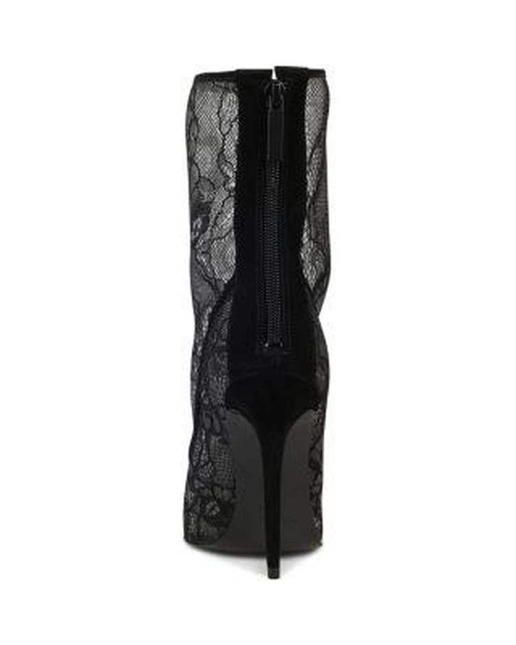 商品Kendall + Kylie|蕾丝透视尖头高跟袜靴,价格¥635,第4张图片详细描述