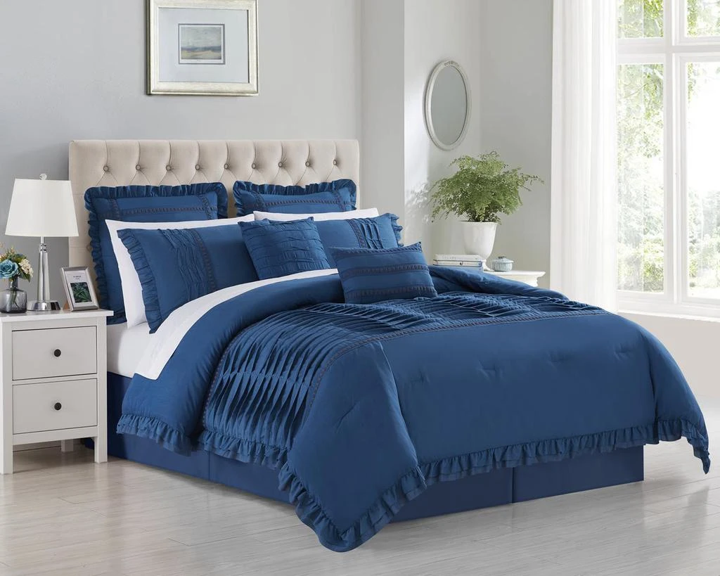 商品Chic Home Design|Yvette Comforter Set,价格¥673,第2张图片详细描述