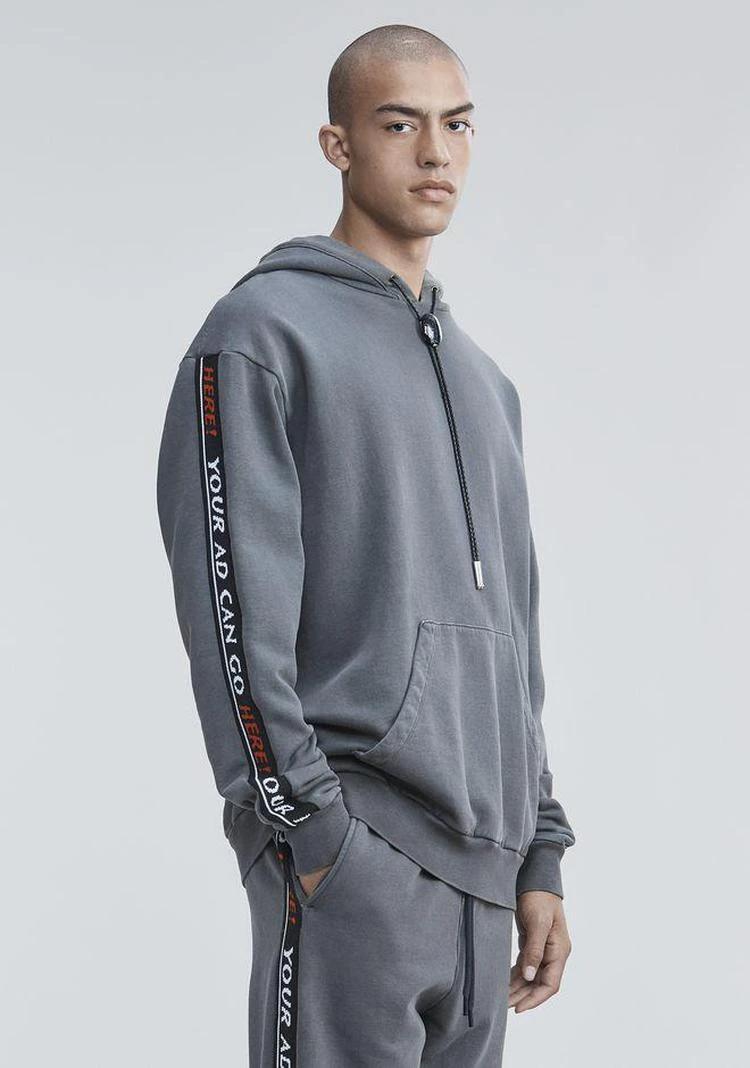 商品Alexander Wang|BOLO FLEECE HOODIE,价格¥1930,第3张图片详细描述