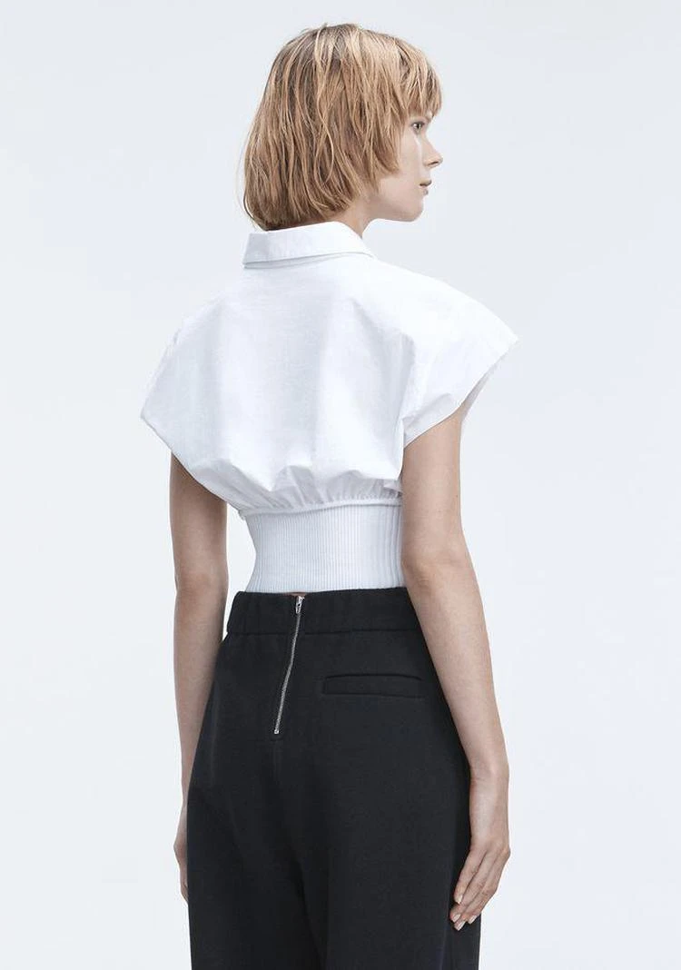 商品Alexander Wang|WASHED POPLIN TOP ,价格¥753,第2张图片详细描述