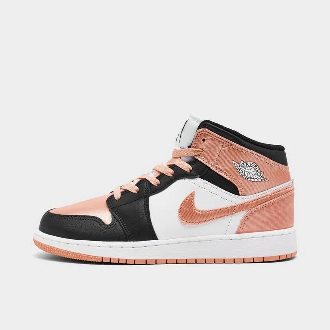 商品Jordan|Big Kids' Air Jordan 1 Mid Casual Shoes,价格¥753,第1张图片