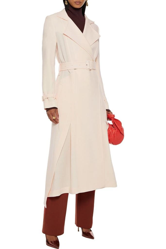 商品ROLAND MOURET|Elbury double-breasted belted wool-crepe coat,价格¥4045,第4张图片详细描述