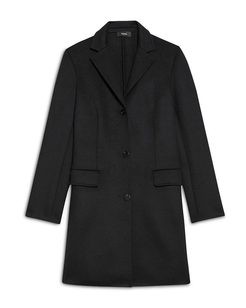 Single Breasted Wool & Cashmere Blend Coat商品第6张图片规格展示