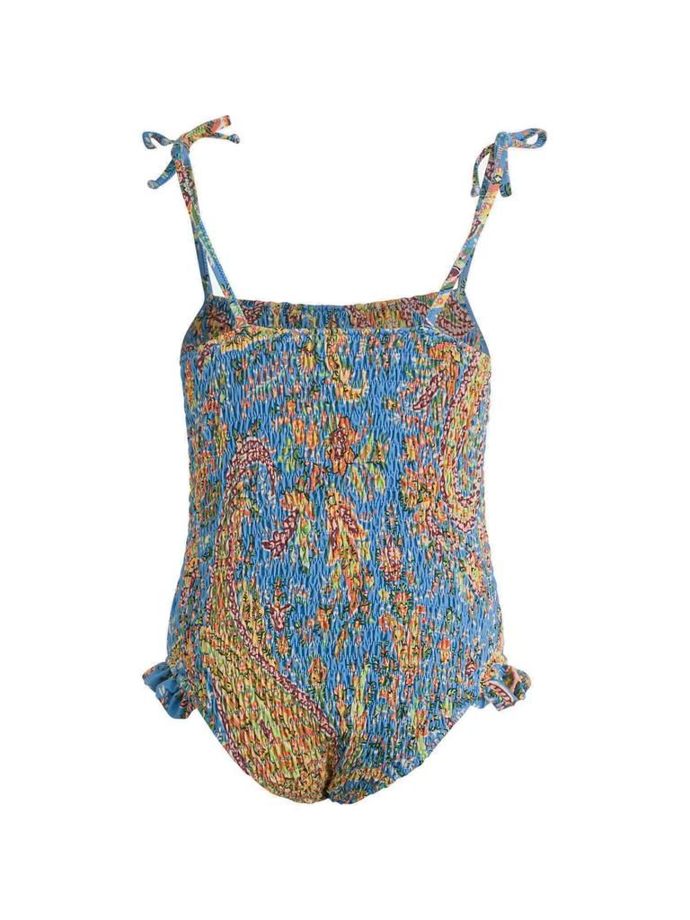 商品ETRO|Etro Kids Paisley Printed Ruffled Swimsuit,价格¥1790,第2张图片详细描述