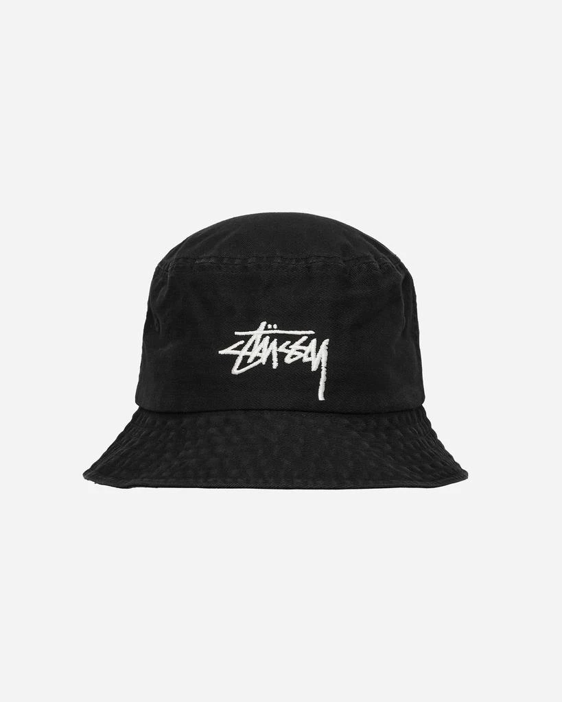 商品STUSSY|Big Stock Bucket Hat Black,价格¥425,第2张图片详细描述