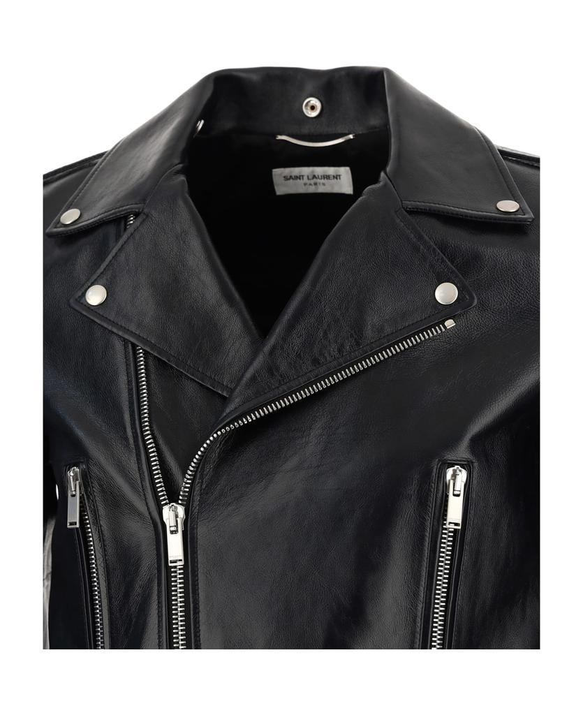 商品Yves Saint Laurent|Leather Jacket,价格¥19634,第5张图片详细描述