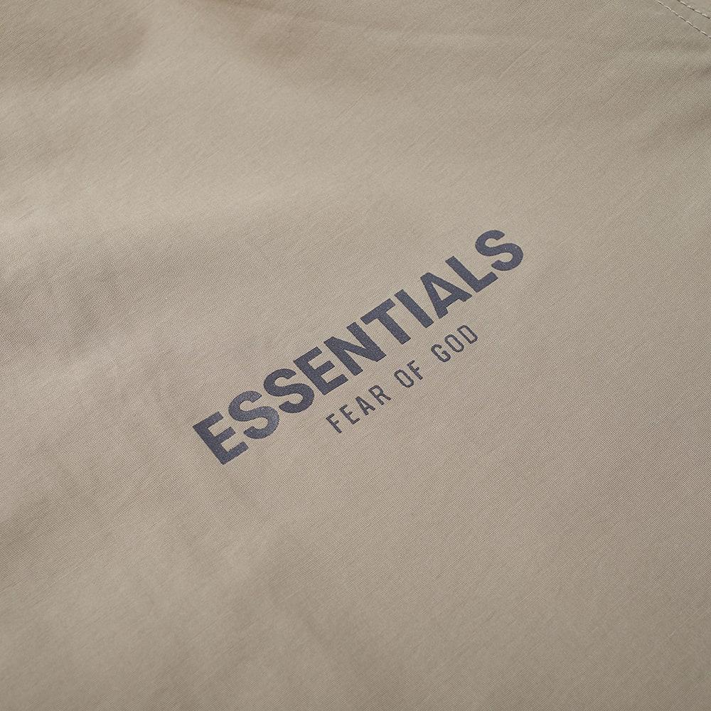 商品Essentials|Fear of God ESSENTIALS Coaches Jacket - Umber,价格¥929,第5张图片详细描述