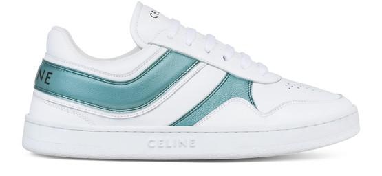 Celine Trainer牛皮革低帮系带运动鞋商品第1张图片规格展示