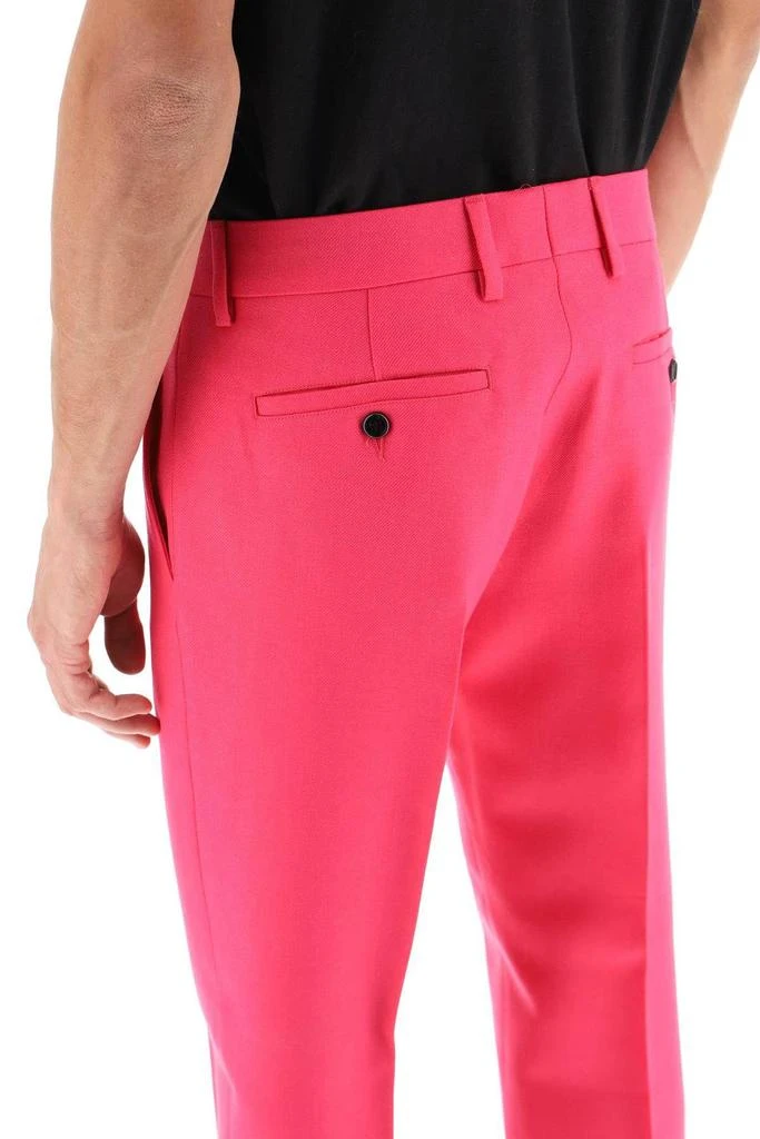 商品AMI|CIGARETTE FIT VIRGIN WOOL PANTS,价格¥992,第5张图片详细描述