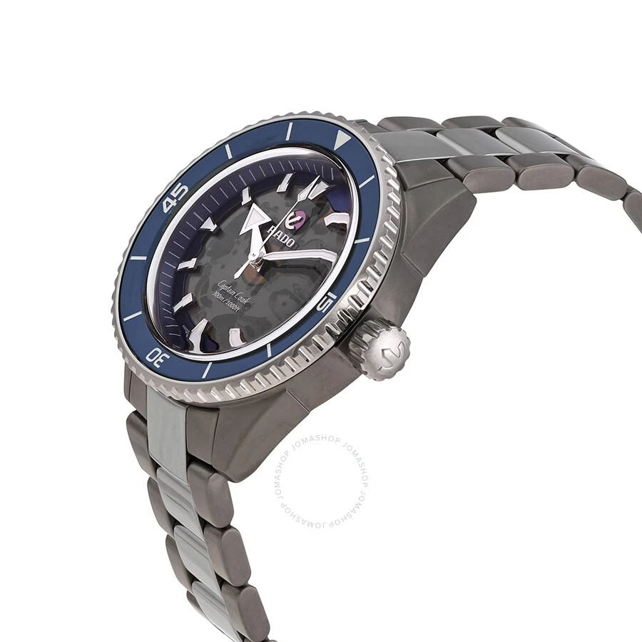 商品Rado|Captain Cook High-Tech Ceramic Automatic Blue Dial Men's Watch R32128202,价格¥19525,第2张图片详细描述