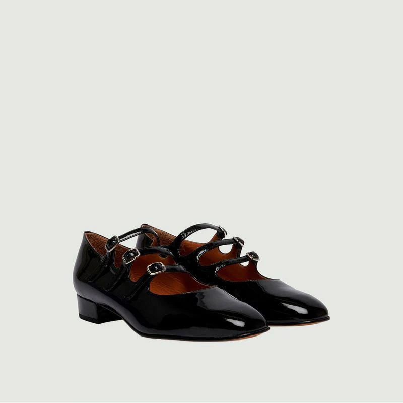 商品Carel|Ariana leather slippers Noir CAREL,价格¥3427,第2张图片详细描述