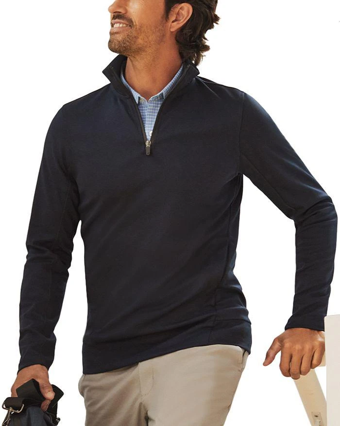 商品Mack Weldon|Atlas Quarter Zip Sweatshirt,价格¥529,第2张图片详细描述