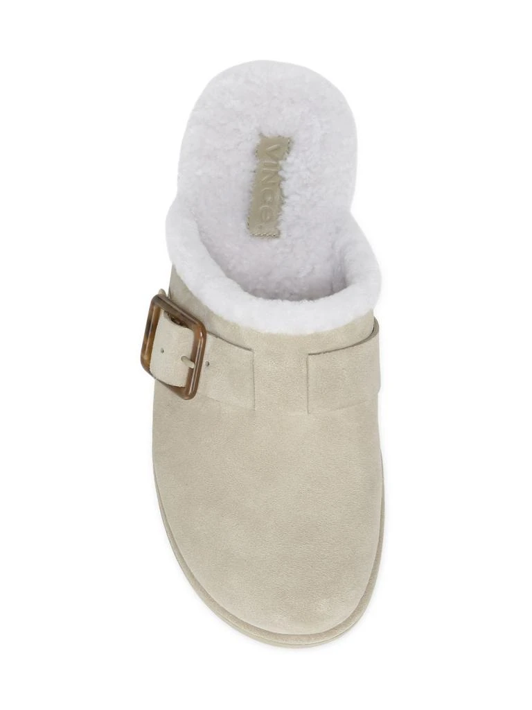 商品Vince|Griff Shearling Clog Mules,价格¥473,第5张图片详细描述